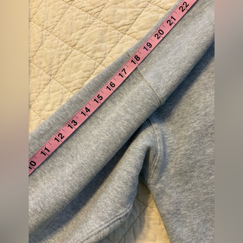 Vintage Y2k Pink Victoria’s Secret Women’s Full Zip Grey Hoodie XL Embroidered - Picture 10 of 10